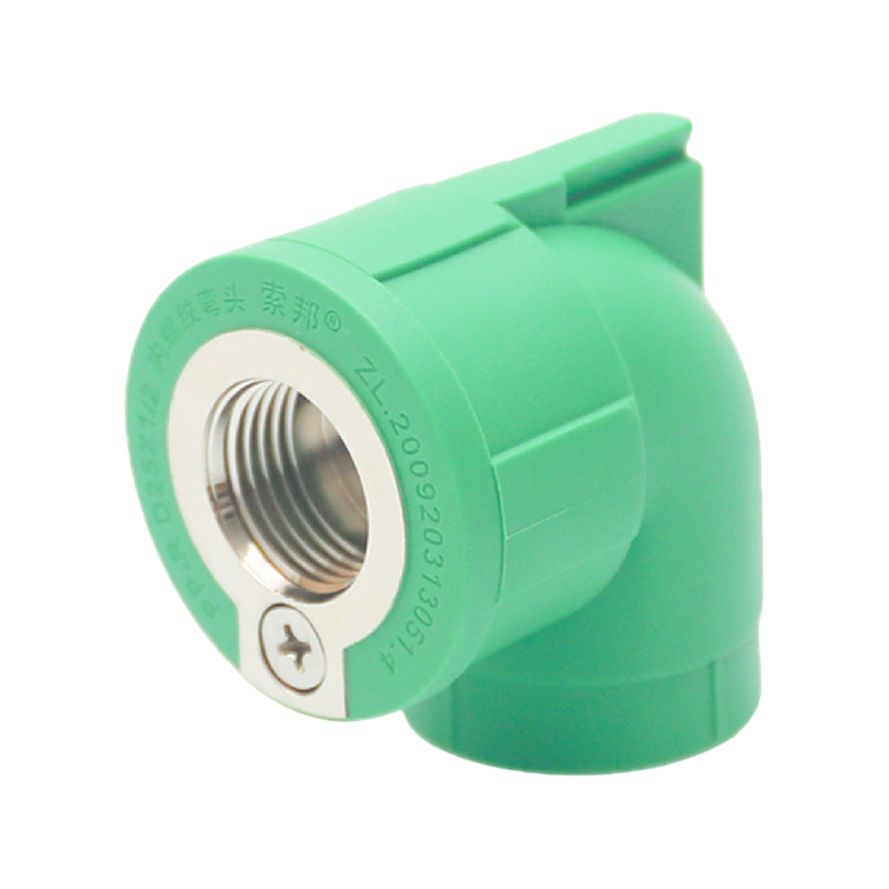 Собранный эквипотенциальный D25x1/2 PPR колено с внутренней резьбой