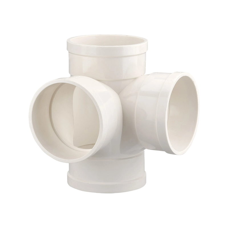 Тройник с боковым выходом из ПВХ