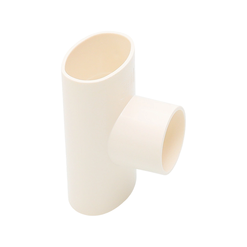 Вертикальный плоский переходной тройник из ПВХ