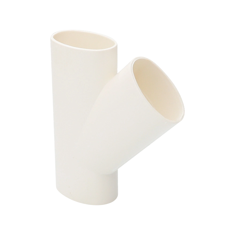 Тройник из ПВХ типа А с плоским Y-образным ответвлением