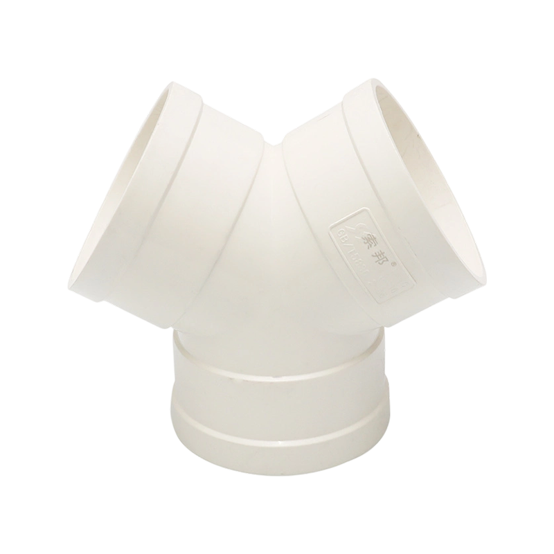 Тройник из ПВХ с Y-образной ветвью D110