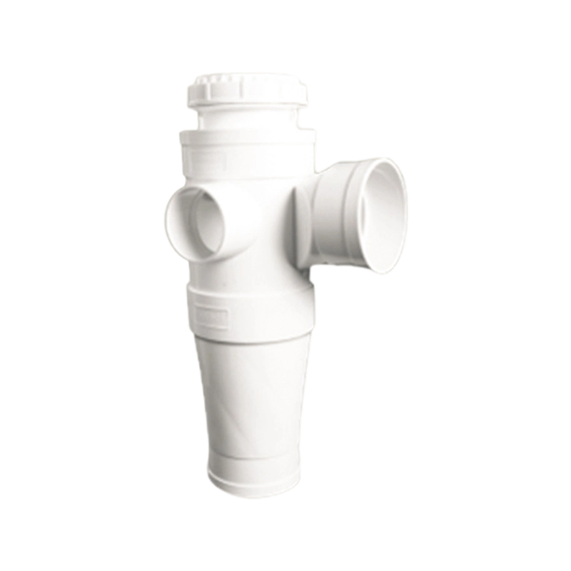 ПВХ Swirl Single Stack Left-Right Vertical Cross - одинарное гибкое соединение