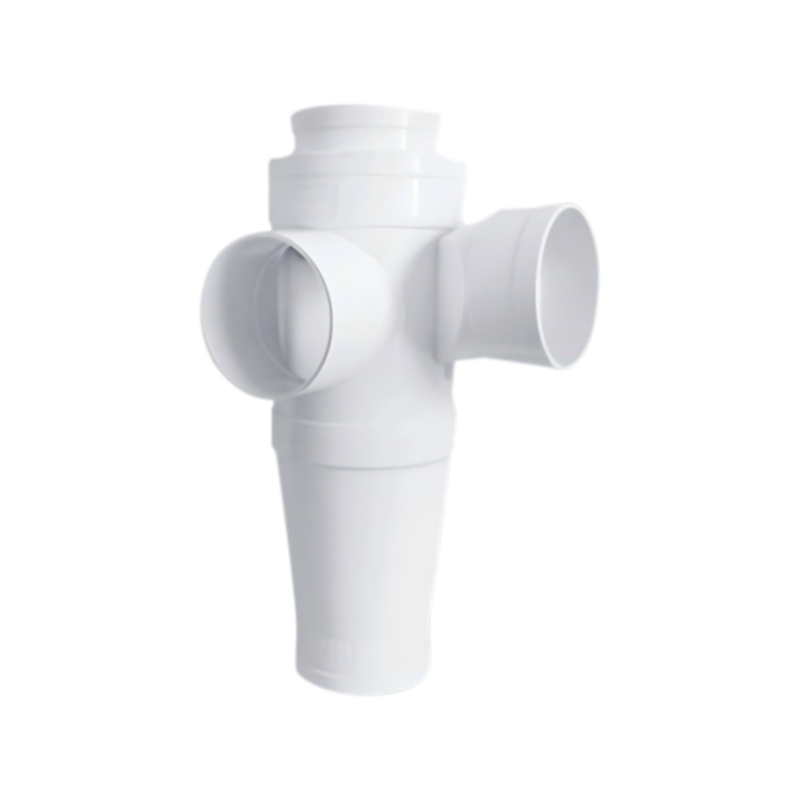 ПВХ вихревой однорядный прямоугольный крестообразный - соединение сваркой растворителем