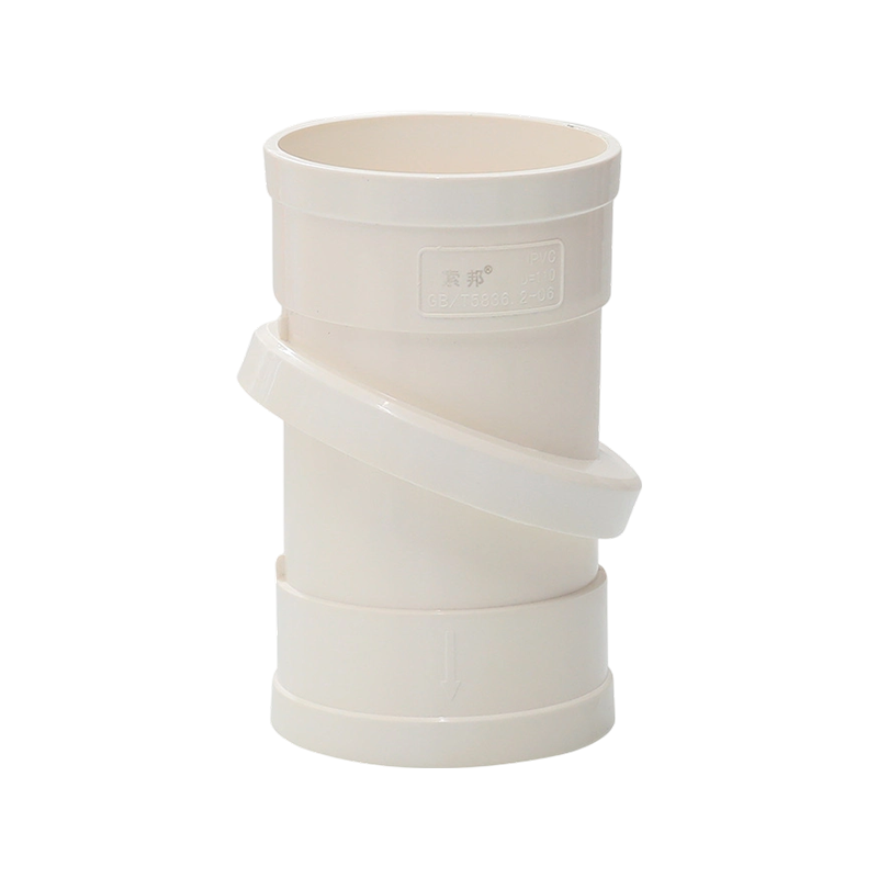 ПВХ вращающийся соединитель с прямым коленом