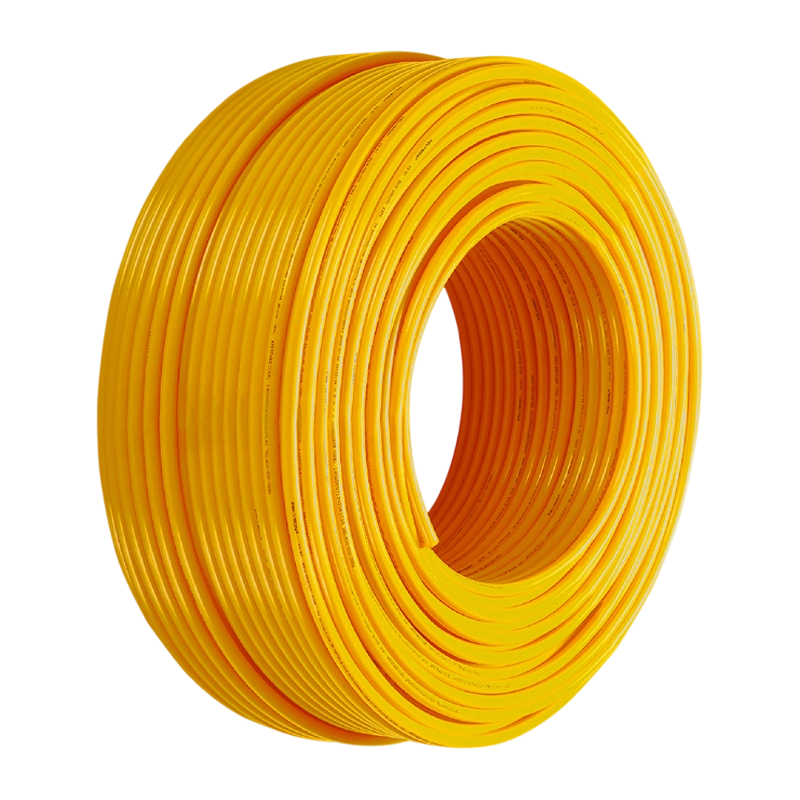 Оранжевая труба для напольного отопления PE-RT (однослойная)